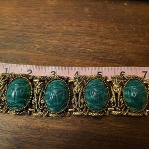 Vintage Egyptian Revival Style Bracelet